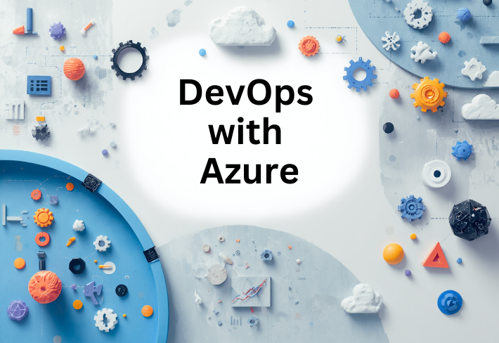 DevOps pipeline and cloud automation tools on Microsoft Azure platform representing DevOps practices training program