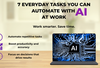 7 everyday tasks you can automate with AI at work